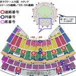京セラドーム 詳細座席表